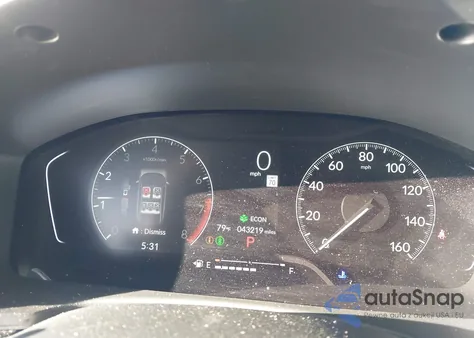 2025 Honda Civic Sport z USA, uszkodzony, nr VIN 2HGFE2F56SH584284